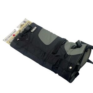Yukon Gaiters M-L / L-XL / M-G / G-XG Black Gray‎ Waterproof Snow Hiking